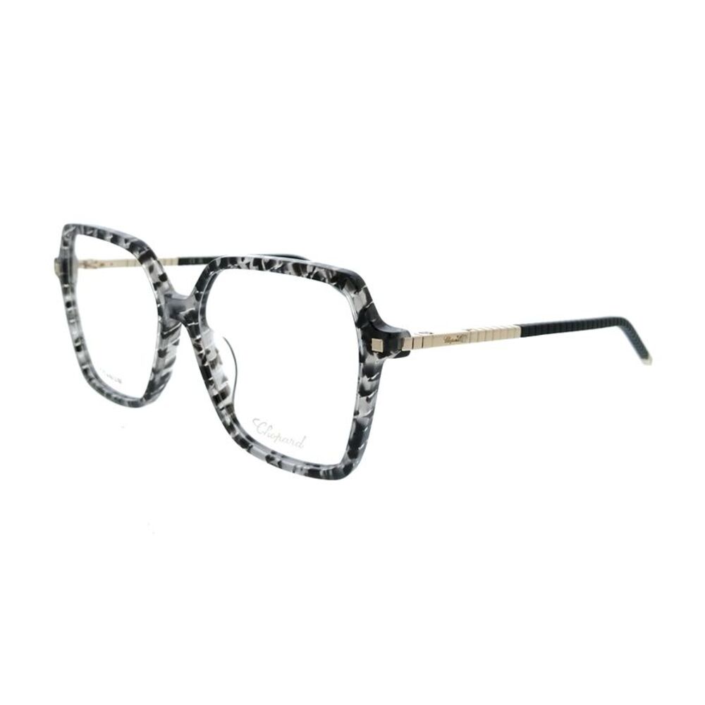 Chopard VCH348M5503KU Black Gray Havana Square Womens Optical Frames